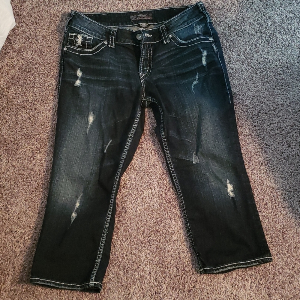Capri jeans